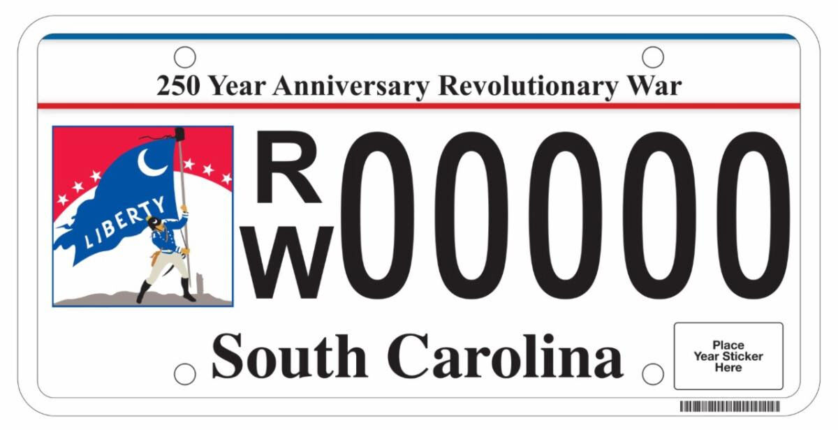 revolutionary war plate
